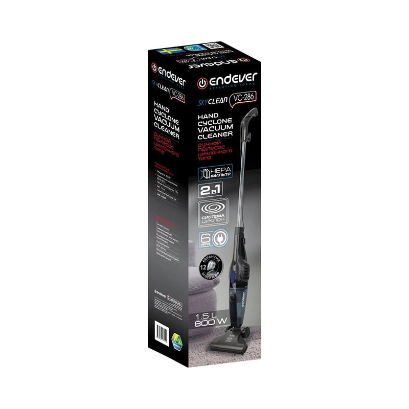 Пылесос Endever SkyClean VC 286|Пылесосы| |