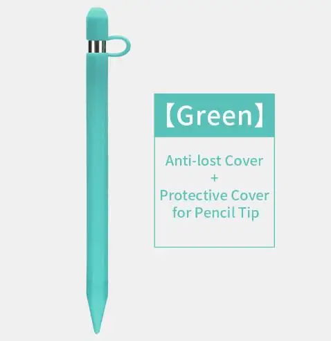Bohyloy Кепка-карандаш для Apple Pencil модный силиконовый чехол мягкая защитная оболочка