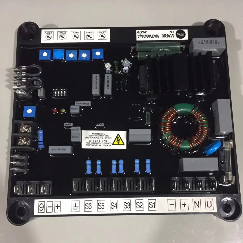 AC AVR M40FA640A Marki бесщеточный тихий дизельный генератор автоматические регуляторы