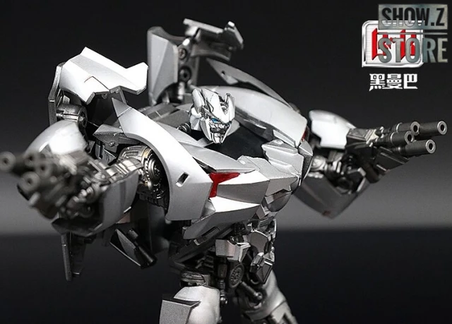 [Показать. Z Store] Black Mamba BMB LS-08 LS08 Sidearm Sideswipe фигурка трансформации