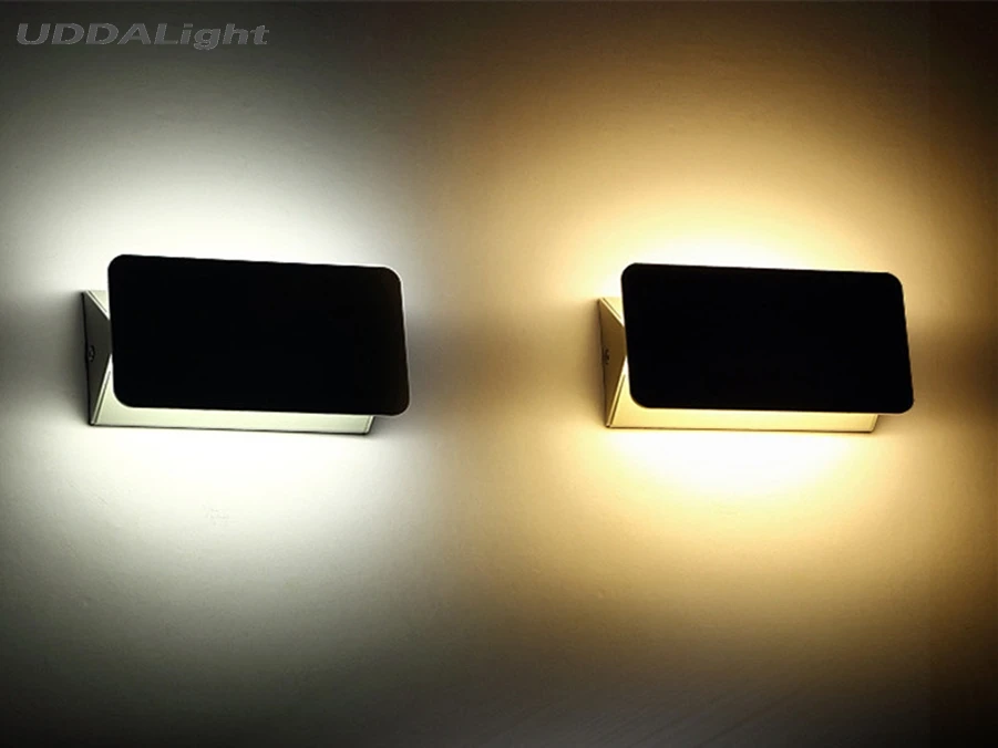 

led bedroom wall 5w 10w 24w bedside light modern home Creative can be rotated