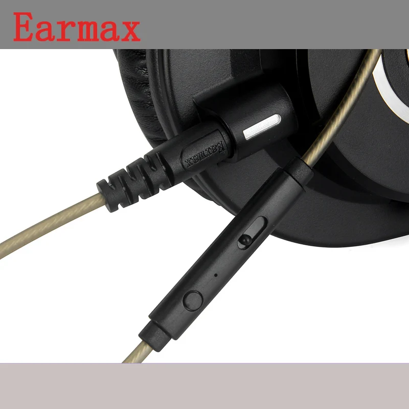 Earmax 3 5 мм до 2 HIFI посеребренный Замена провода кабель для наушников ATH-M40x ATH-M50x ATH-M70x