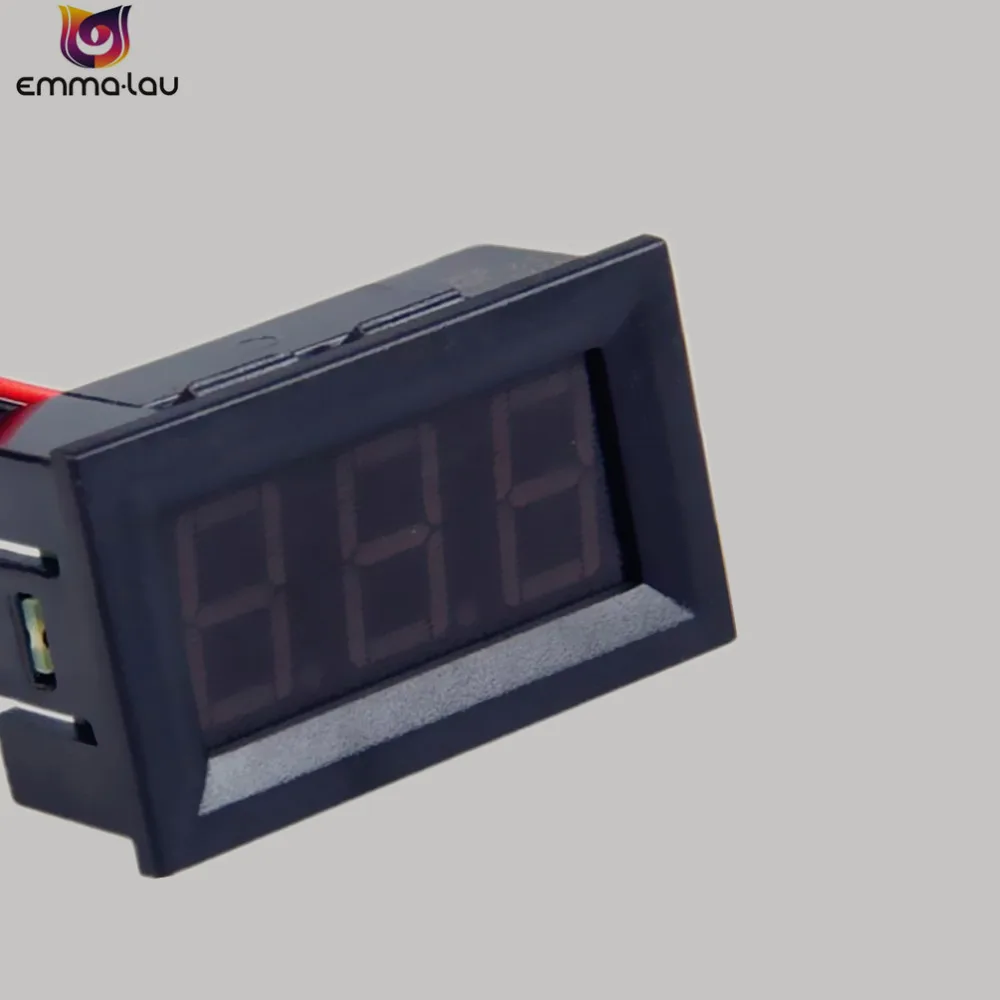 Цифровой светодиодный вольтметр постоянного тока 4 5-30 в измеритель панели