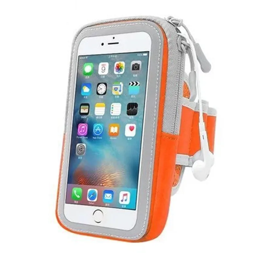 200pcs ERGIBY Sports Running 6 inch Mobile PhoneTtouch Arm Package Outdoor Fitness Breathable Wrist Waterproof Band | Мобильные