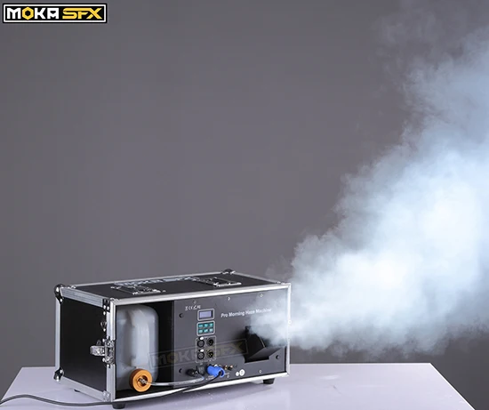six unit Профессиональная машина утренней дымки 1200 Вт сценическая машина Fogger DMX дымовые эффекты Hazer машина Профессиональный Fogger сценическое оборудование - Цвет: six unit