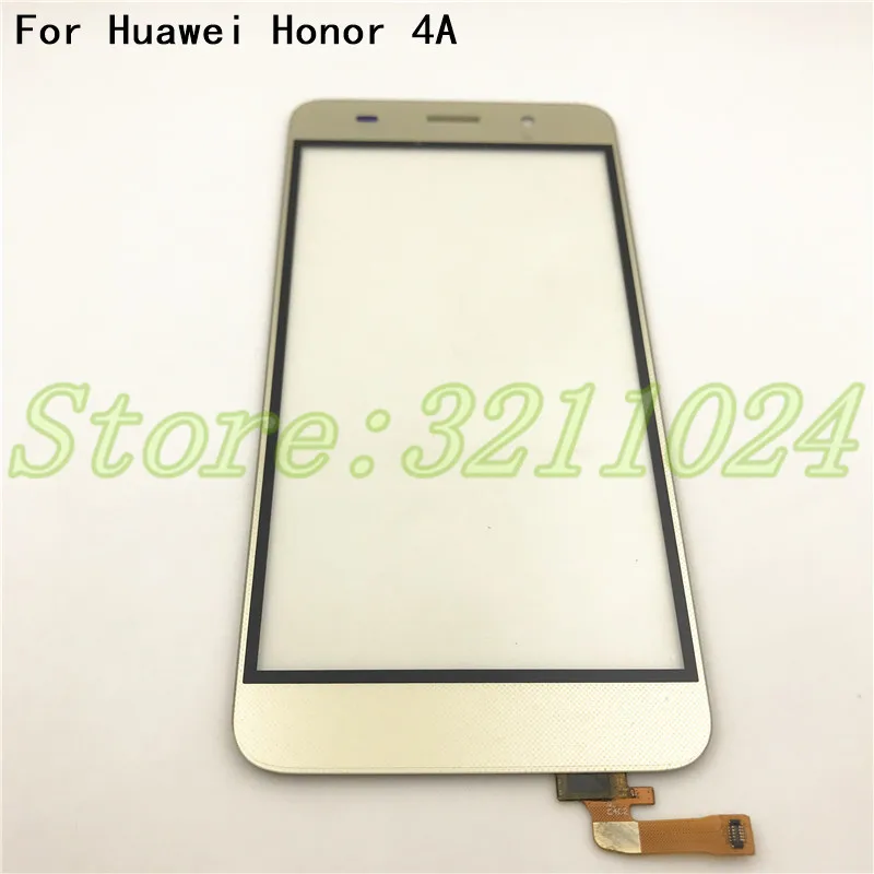 Качественная Передняя стеклянная панель для Huawei Honor 4A Y6 4G SCL L21digitizer сенсорный