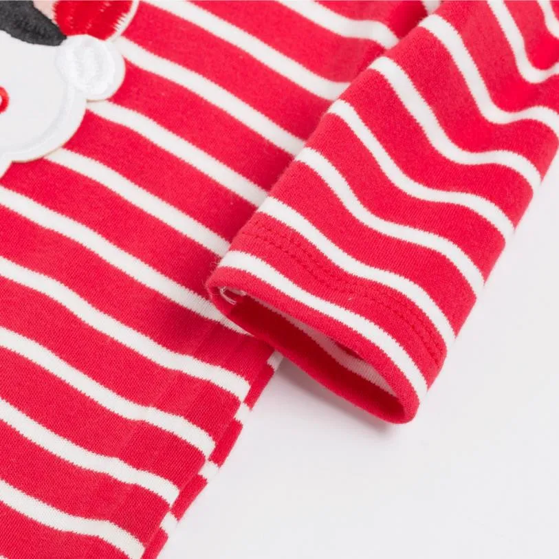 Комбинезоны полосатые пижамы одежда для сна комбинезон + шапка 2 предмета