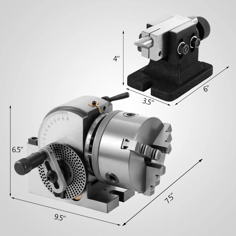 BS 0 Precision 5 &quotполуразделительная головка 3 кулачковый патрон разделительная для
