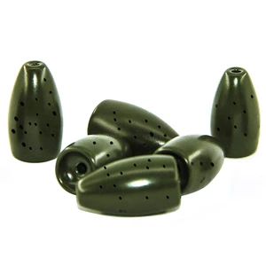 10 шт. 116-12 унции, грузило для рыбалки, вольфрамовая пуля, червь, вес для техасской снасти, грузила для окуня, рыболовная приманка, аксессуар