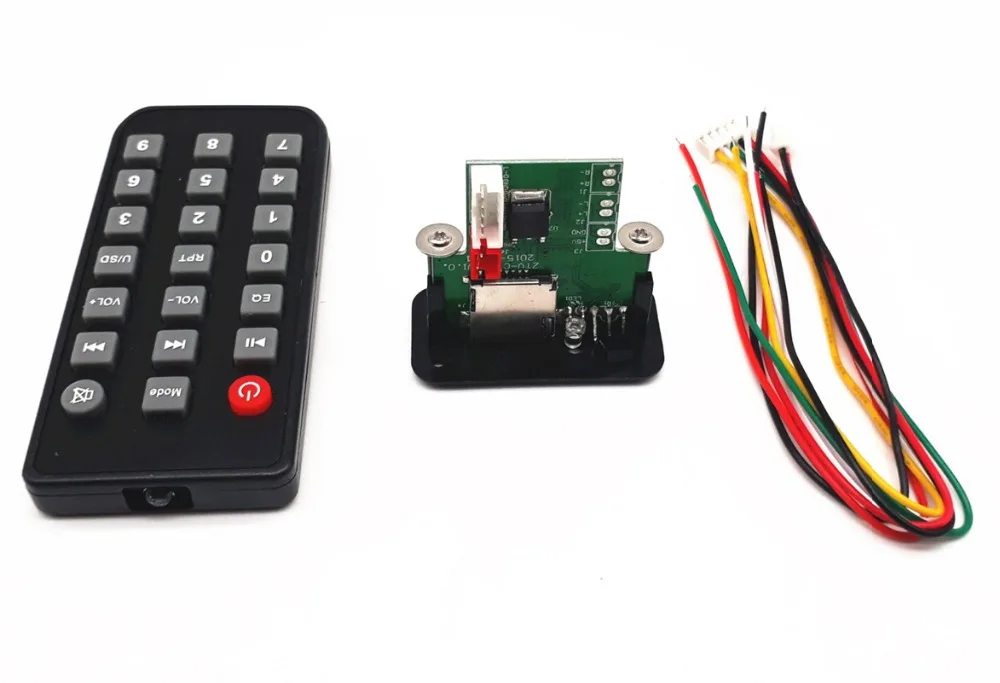 DC5V/12V Mini MP3 декодер плата модуль декодирования детали динамика подключение USB