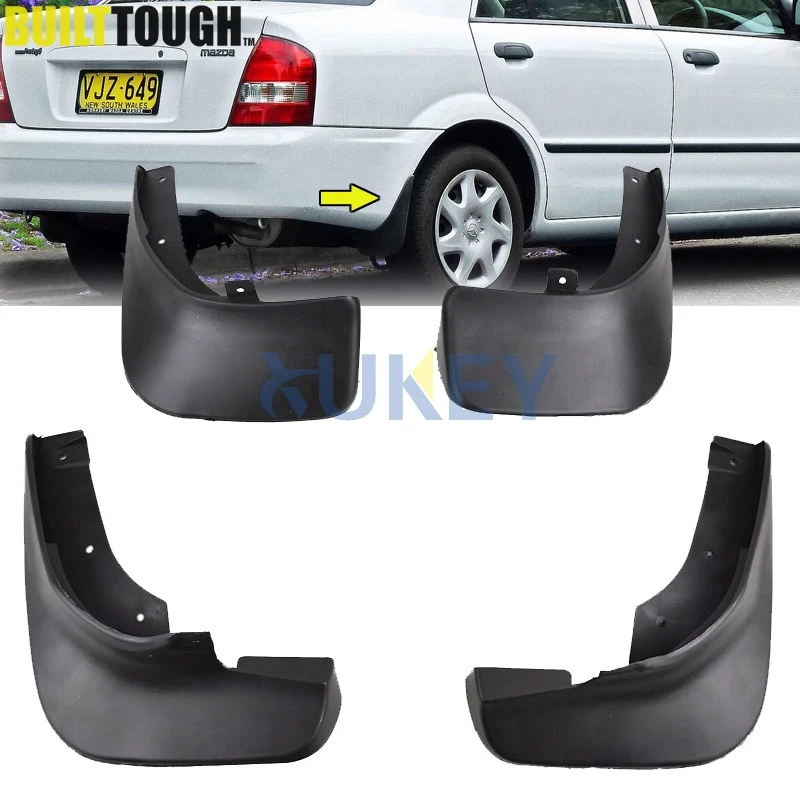 

Брызговики для Mazda Protege 323 Ford Laser 1998-2003, 1999 2000