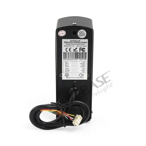 HOMSECUR BC011-B Waterproof IP66 Camera IR Night Vision For Video Door Entry Security Intercom | Безопасность и защита
