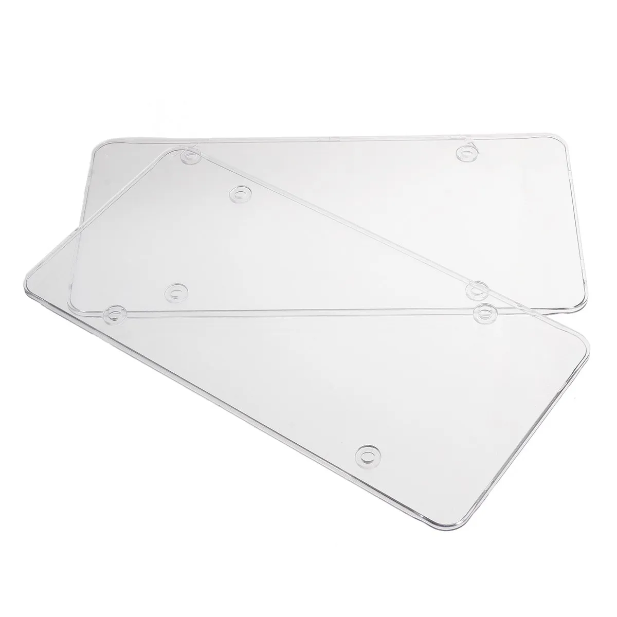 Пара прозрачных наклеек для номерного знака Gary 6 &quotx 12&quot защита тонированных