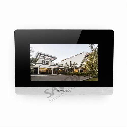HOMSECUR 7" Wired Memory Monitor BM716-S For Video Door Entry Security Intercom Home | Безопасность и защита