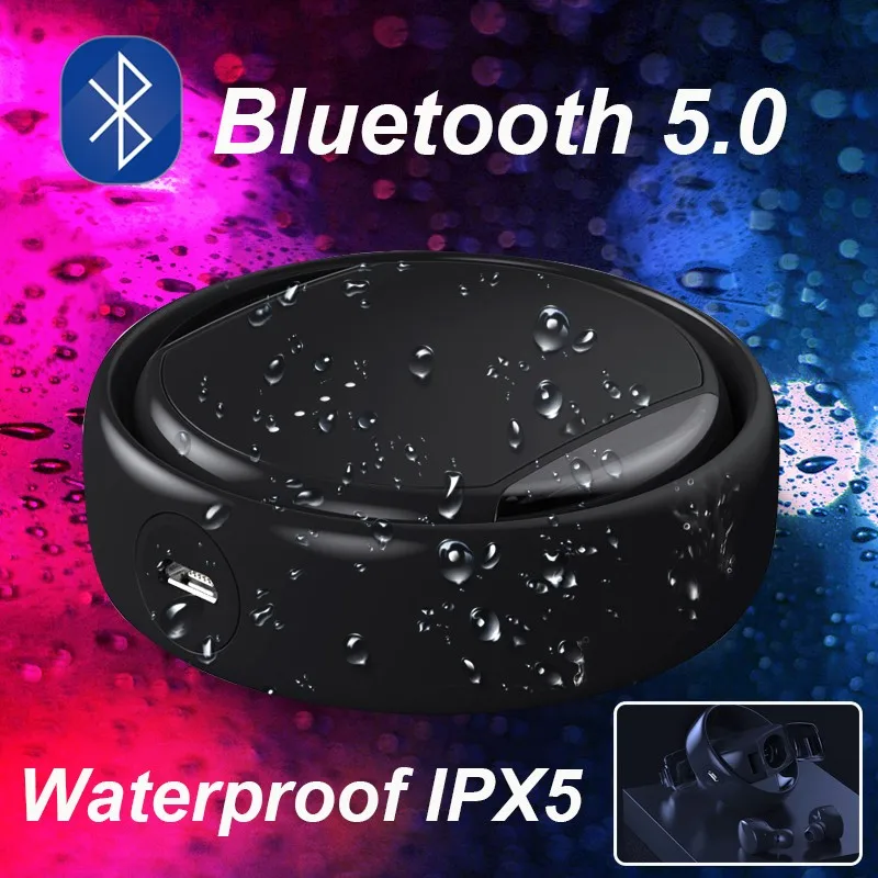 ToHayie Bluetooth 5 0 наушники TWS Ture беспроводные гарнитура с микрофоном Мини вкладыши PK