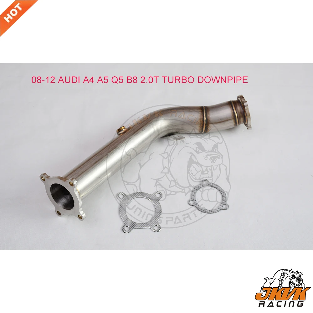 Выхлопная труба из нержавеющей стали JKVK RACING 3 &quotAUD A4 A5 2 0 T B8 2008 2015|downpipe|downpipe a4 |