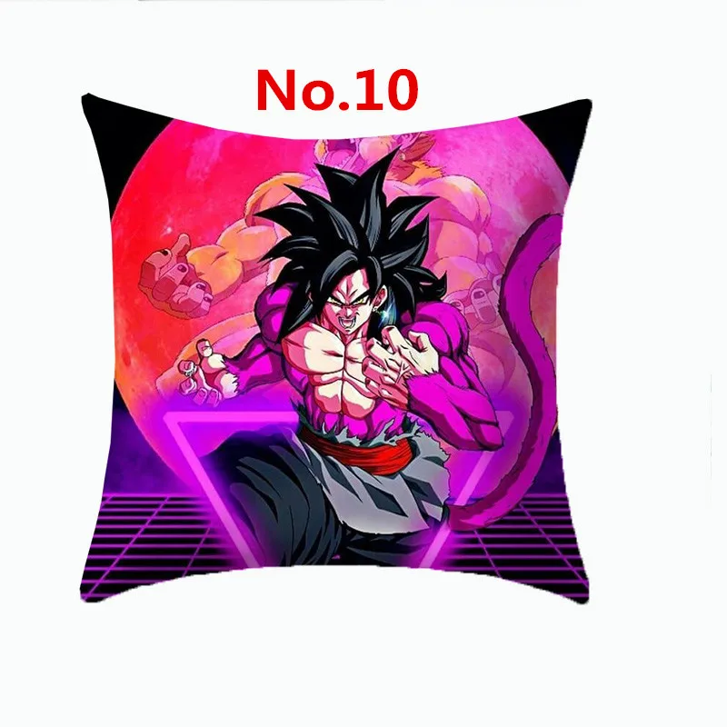18x18 дюймов DBZ печать полиэфирная наволочка для подушки домашние декоративные
