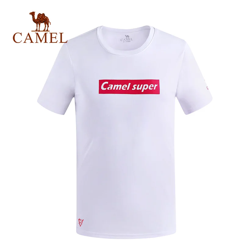 CAMEL мужская и женская футболка для активного отдыха летняя с технологией против