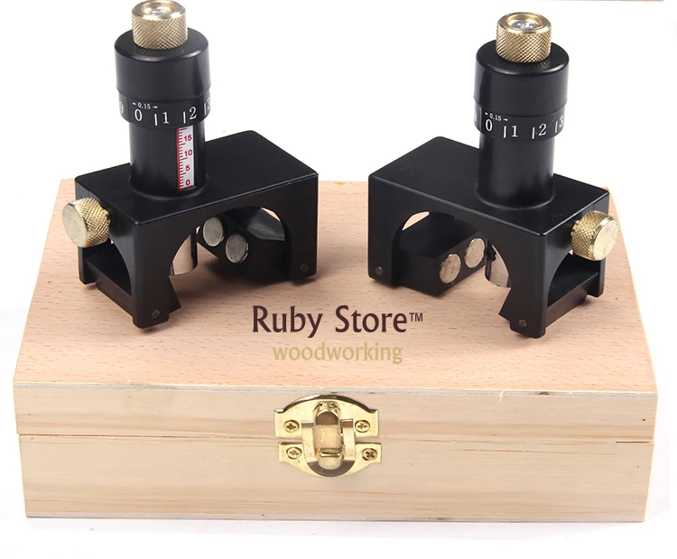 Регулируемое Магнитное строгальное устройство для установки ножей Jig Height Setter Tool-Set of 2