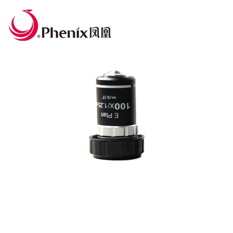 Phenix microscope 4X 10X 40X 100X Infinity Plan Achromatic Objective lens Excellent Optical System for PH100 Series | Инструменты