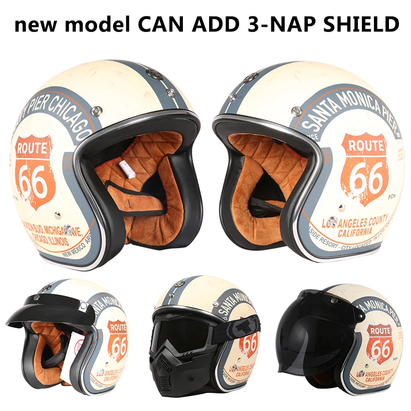TORC шлем каско capacete винтаж мотокросс шлемы T57 мото кафе racer мотоцикл скутер 3/4 ретро