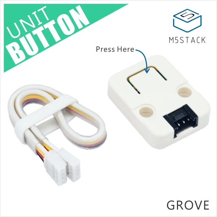 M5Stack официальный мини кнопочный блок для ESP32 Arduino Micropython макетный комплект с