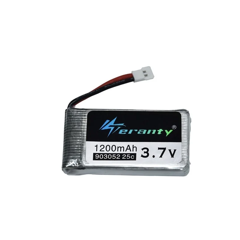 3 7 V 1200mAh 903052 25c Lipo батарея для H11C H11WH HQ898B вертолет/самолеты v батареи 1