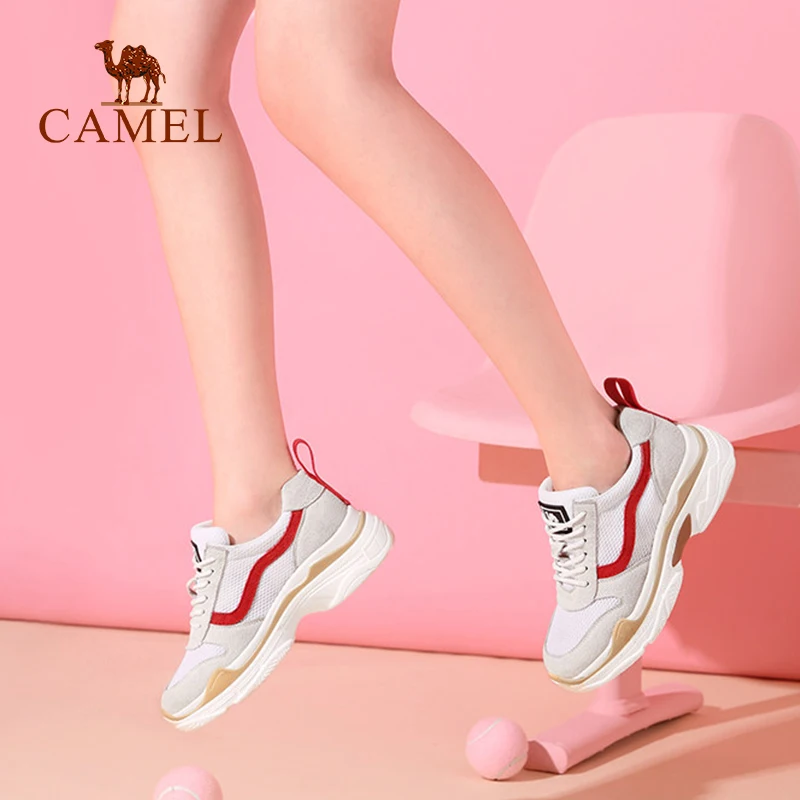 CAMEL/Новинка модная женская повседневная обувь для тенниса в Корейском стиле