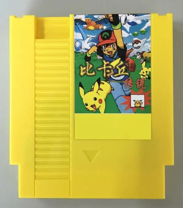 Игровой картридж PokeM Thunder Yellow для консоли NES/FC | Электроника