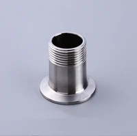 free shipping 1 5 tri clamp to 34 male bspt adapter sanitary stainless steel 304