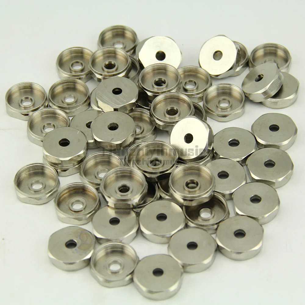 50 pcs trumpet Repair parts Bottom Valve cap