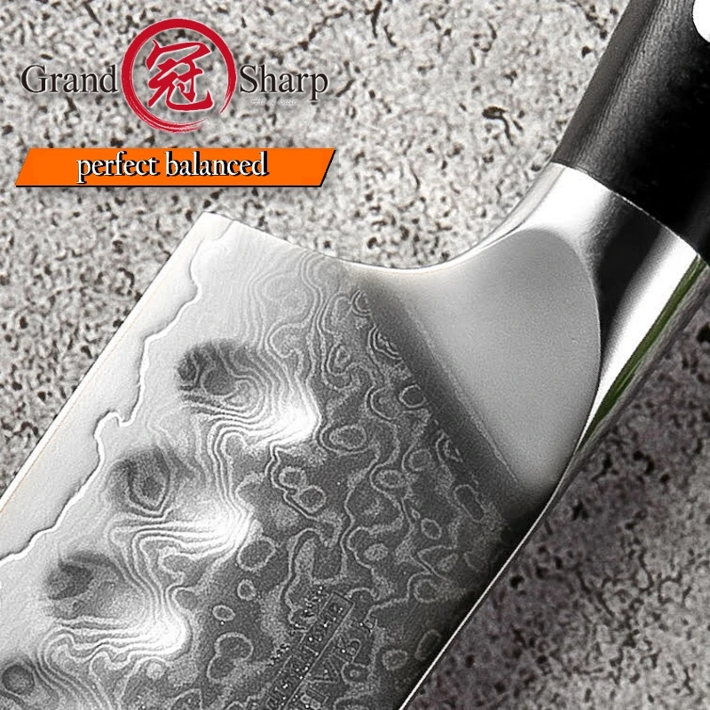 Нож Santoku 5 дюймов vg10 японский дамасский стальной кухонный нож 67 слоев высокоуглеродистой нержавеющей стали шеф-повара инструменты для приготовления пищи острые