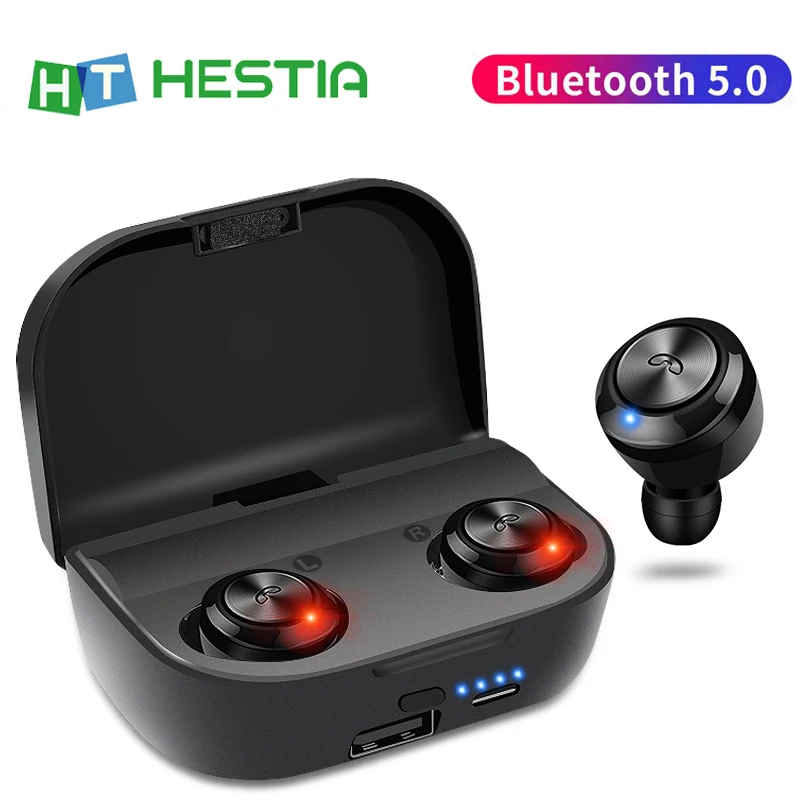 A6 Bluetooth 5 0 беспроводные наушники TWS спортивные гарнитура вкладыши для телефона