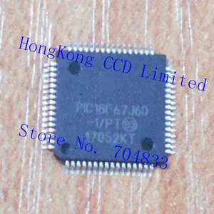 QFP64 PIC Microcontroller PIC18F67J60-I/PT PIC24FJ256GB106-I/P T  M430F169 MSP430F169IPMR M430F249T MSP430F249TPMR MSP430F1611IPMR