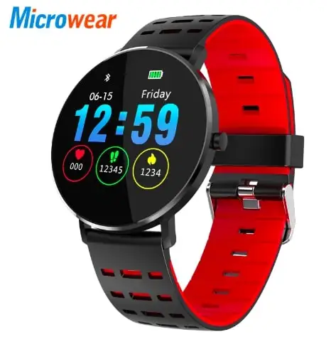Microwear L6 Смарт часы водонепроницаемые Android смарт Bluetooth браслет сердечного ритма
