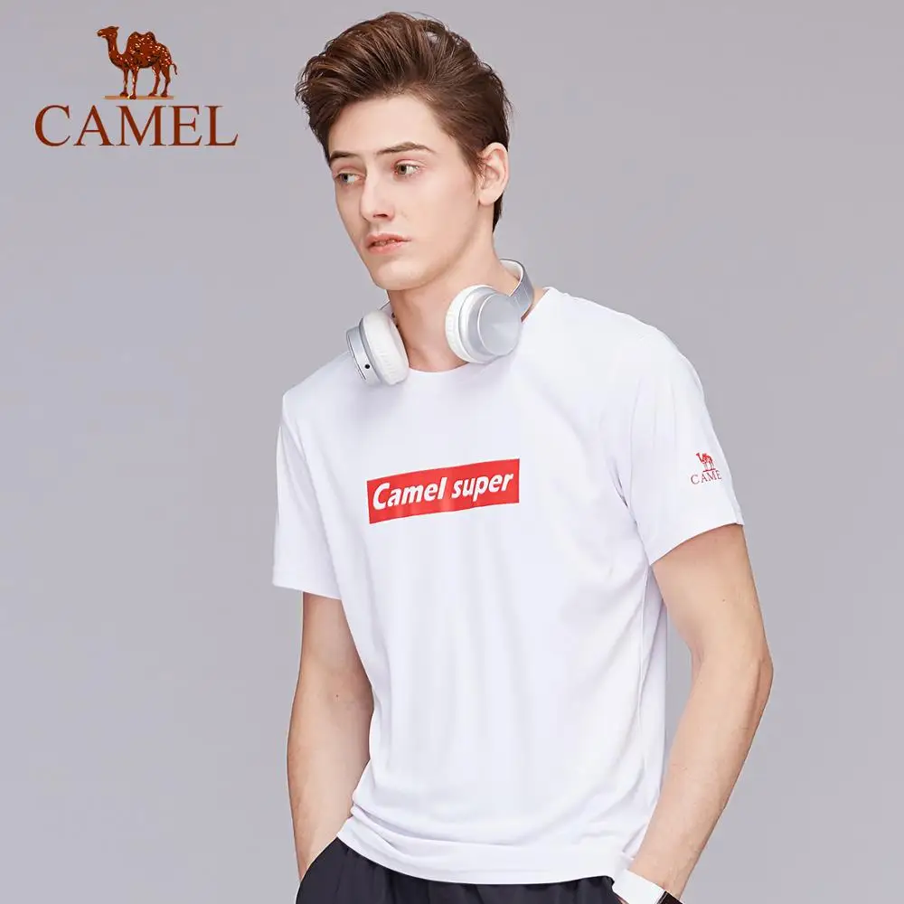 CAMEL мужская и женская футболка для активного отдыха летняя с технологией против