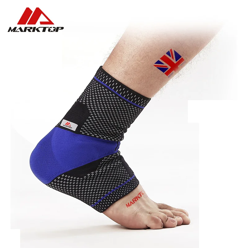 Marktop Поддержки Лодыжки 1 ШТ. Безопасности Тренажерный Зал Запуск Защиты Ног Бинты