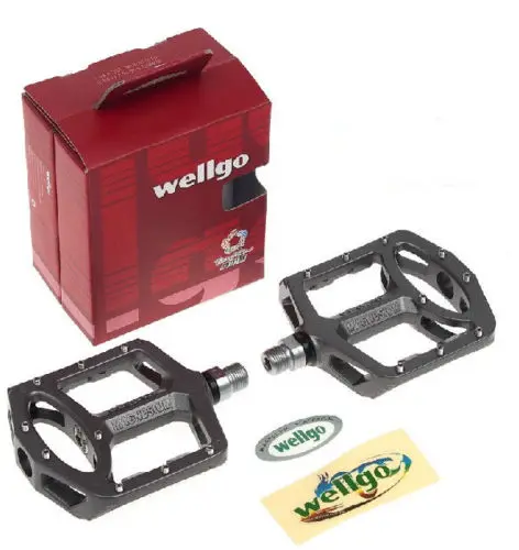 Велосипедная педаль из магния WELLGO MG1 100% оригинальные детали для велосипеда MTB BMX DH