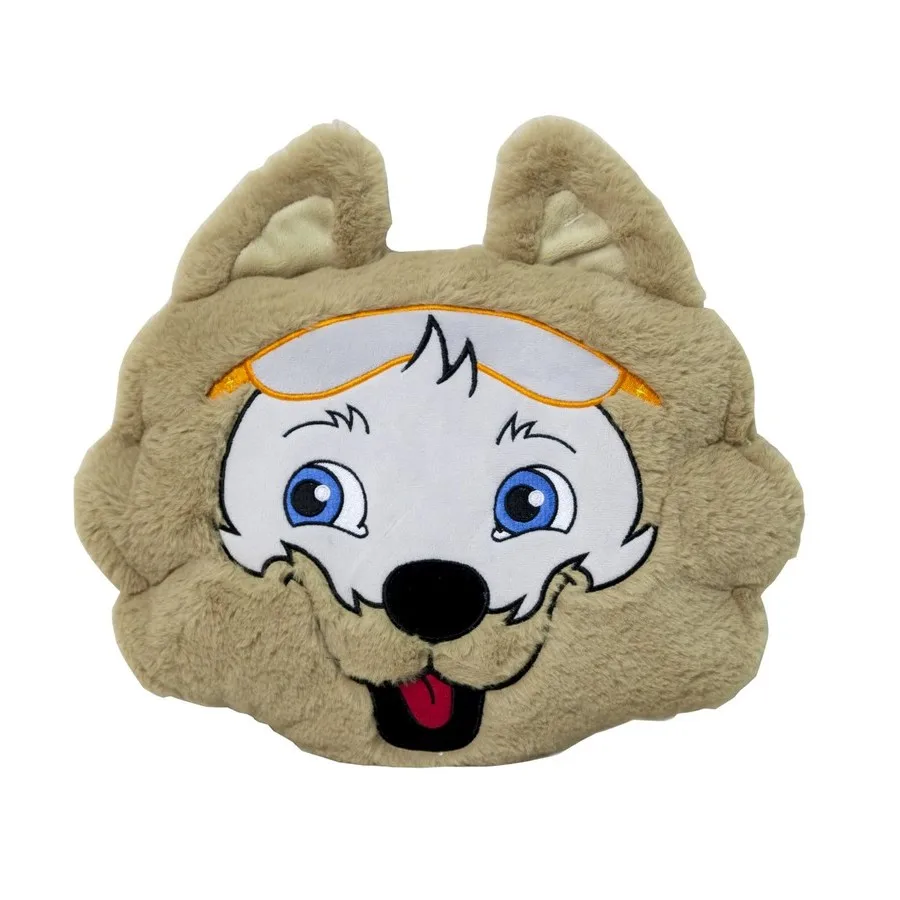 FIFA 2018 мягкая подушка в виде головы Волка Забиваки 30х33 см|cushion soft|cushion pillowcushion plush |