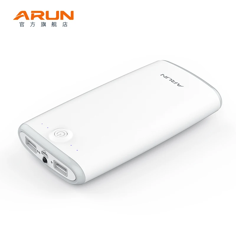 ARUN 20000 mah внешний аккумулятор банк питания 2 USB портативное зарядное устройство