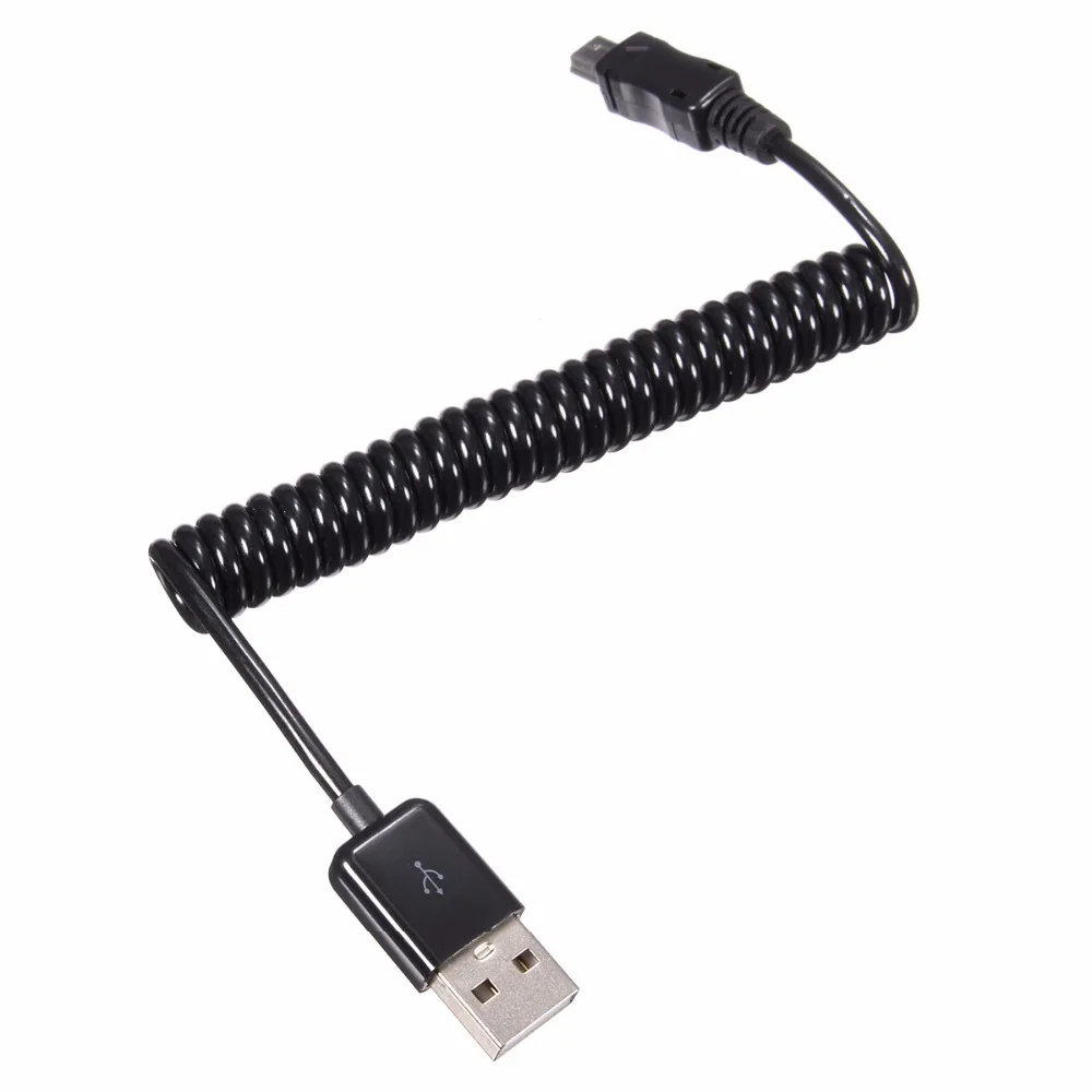 GCR дата кабель витой USB 2.0 mini B 5 pin для быстрой зарядки и синхронизации данных