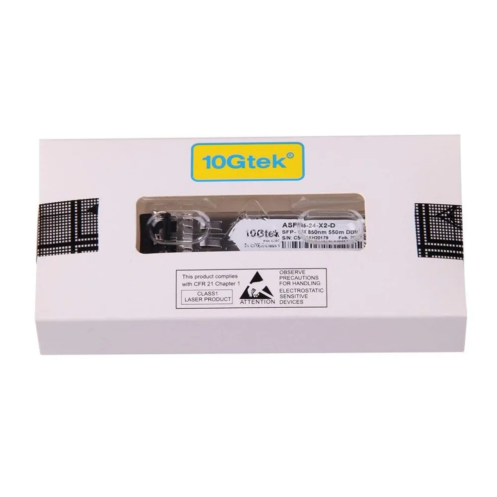 Модуль приемопередатчика SFP SX для Гигабитного оптоволоконного модуля 1 25 Гб 550 м GLC