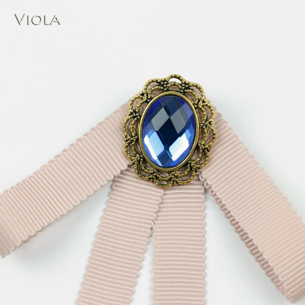 Женская разноцветная брошь в виде бабочки розовая красная темно-синяя форме для