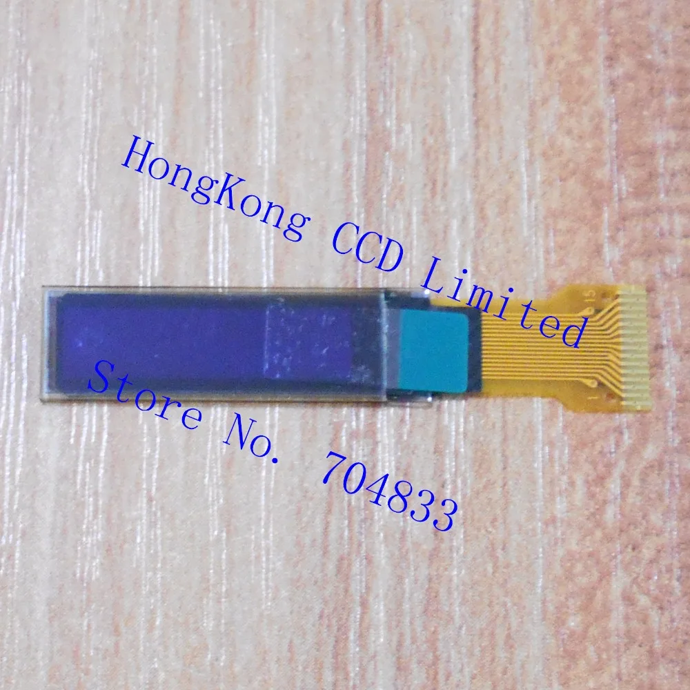 Яркий 0 87 дюймовый белый oled дисплей 128*32 15 Pin Белый экран SSD1316 SPI интерфейс QT1316P05A|oled