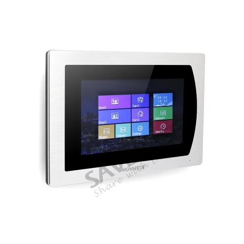HOMSECUR 7 &quotВидеодомофон Безопасности с Золотой Камерой для Дома/Квартиры BC061 G + BM717
