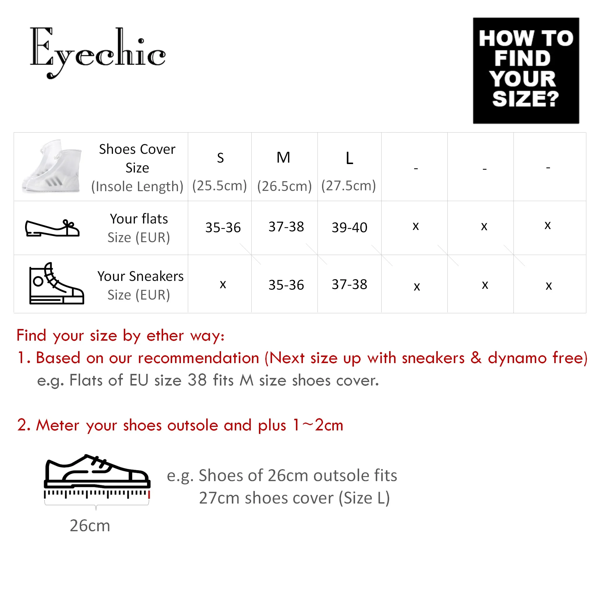 Eyechic водонепроницаемые чехлы для обуви дождевые Чехлы | Обувь
