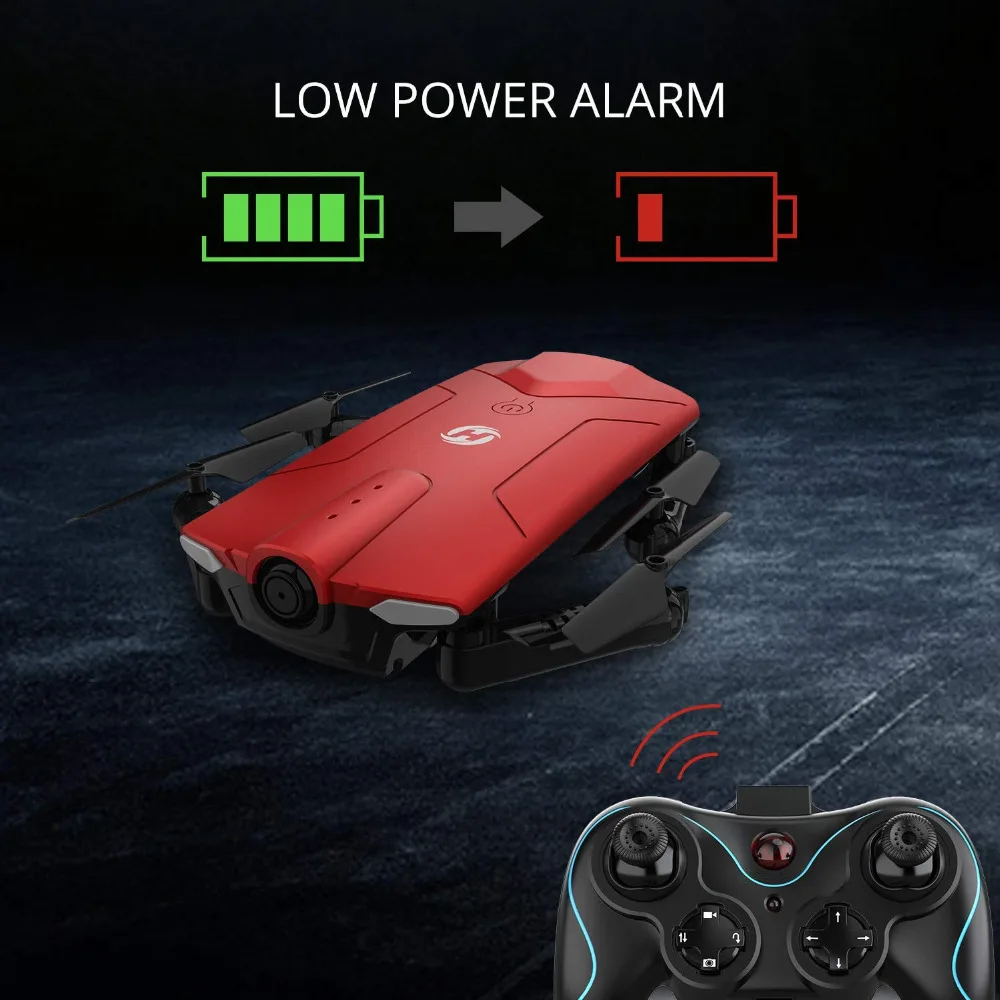 Holy Stone HS160 селфи FPV Радиоуправляемый Дрон 720 P HD WiFi камера Складная высота Удержание один мини генератор удержание высоты складной RC FPV RTF