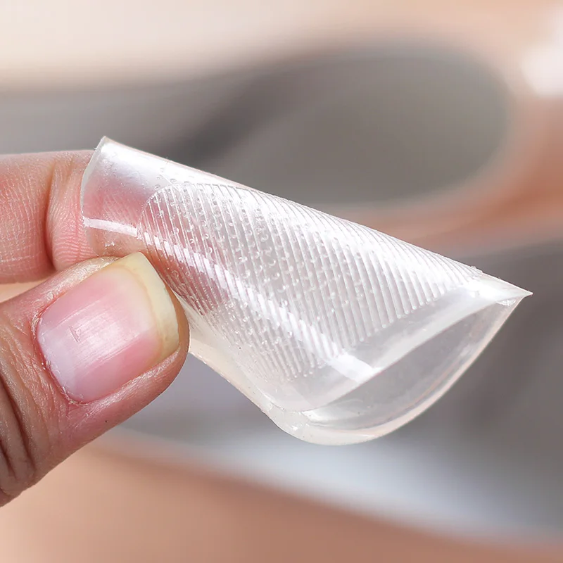 1 шт. Медицинские прозрачные силиконовые носком стельки для передней части стопы