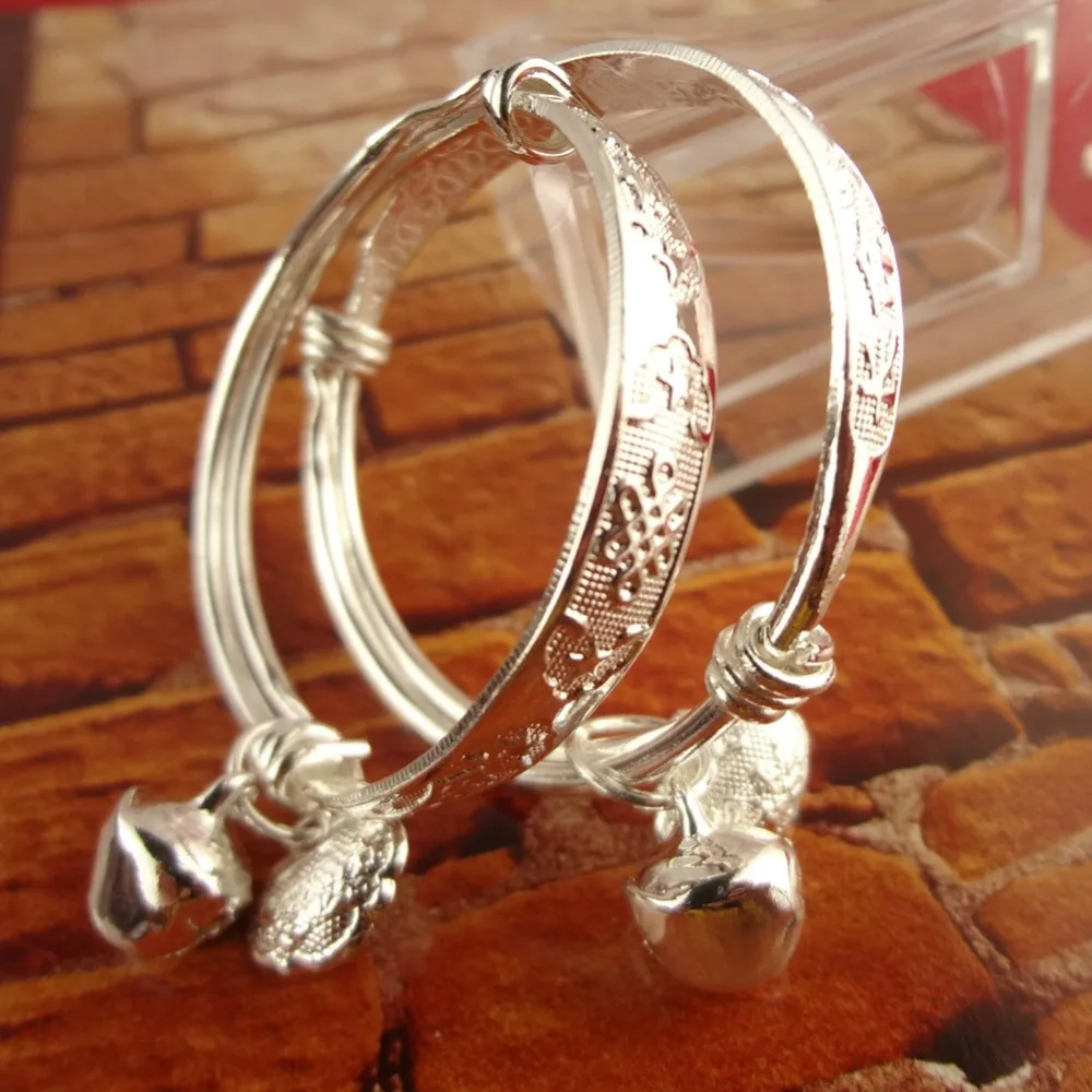 1 шт. детский браслет серебристого цвета с замком|lock bracelet|silver bracelet babybaby silver |