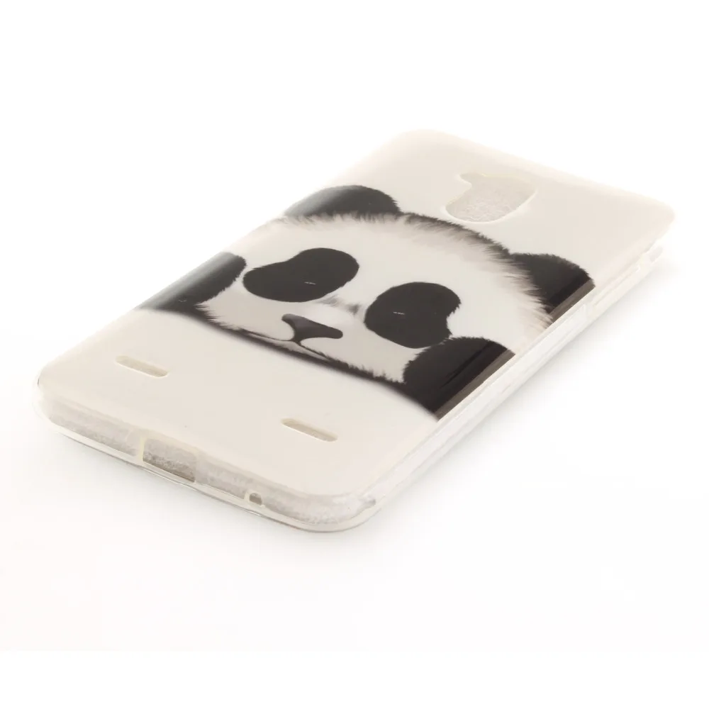 V7 Lite Vintage For Blade Phone Case ZTE V7Lite Personality Silicone Tiger Panda Floral Soft TPU Back Cover |